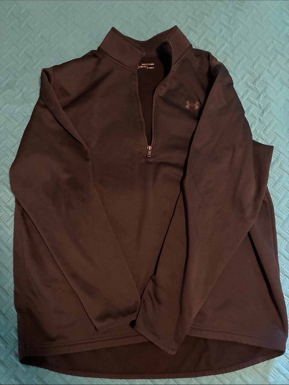 Under Armour Black Men's Quarter-Zip Performance Pullover
